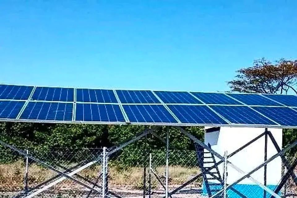 Central fotovoltaica do sistema de abastecimento de água de Mussaia, Maganja da Costa